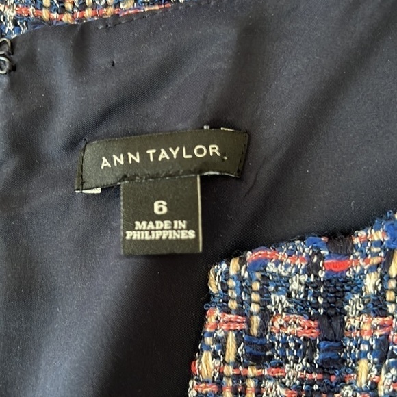 ANN Taylor l Tweed Short Sleeve Dress - Picture 5 of 6